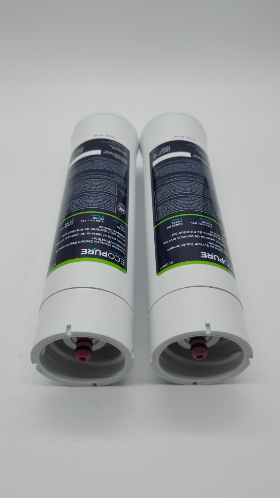 2x EcoPure ECOROF Reverse Osmosis Replacement Filter Set-NSF Certified Lead