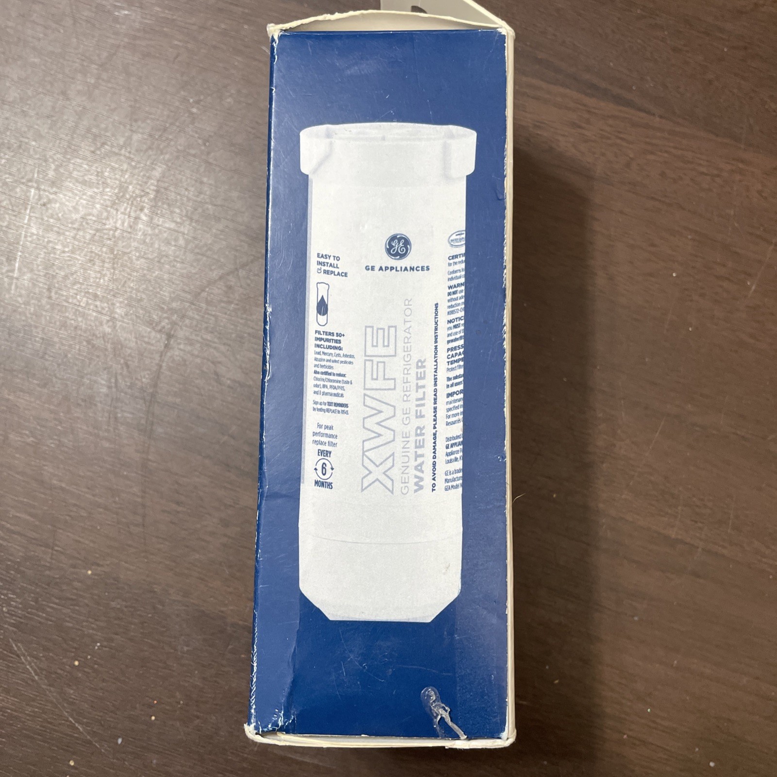 New OEM Genuine GE XWFE Refrigerator Water Filter New Old Stock, Non RFID