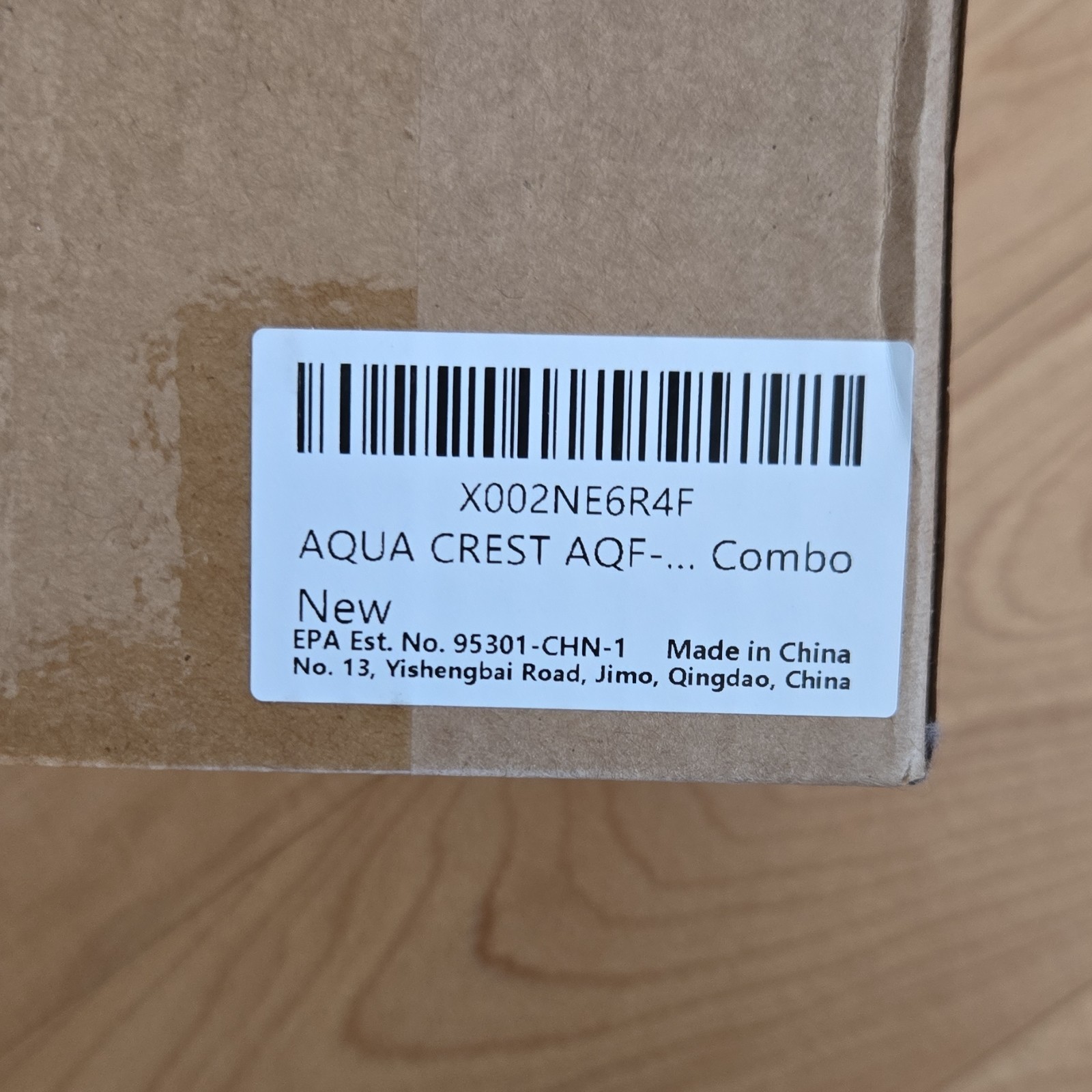 Aqua Crest AQF-FF46 Refrigerator Filter 3 Pack For LG LT1000P Chlorine Removal