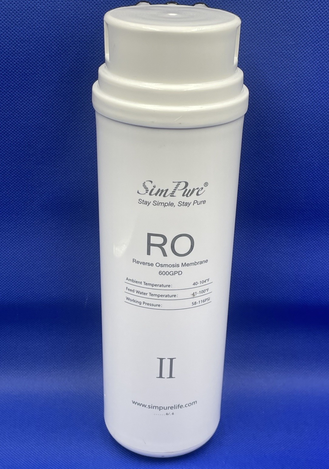 SimPure Q3-600 II RO Reverse Osmosis Membrane Filter for Q3-600 NEW **UNSEALED**