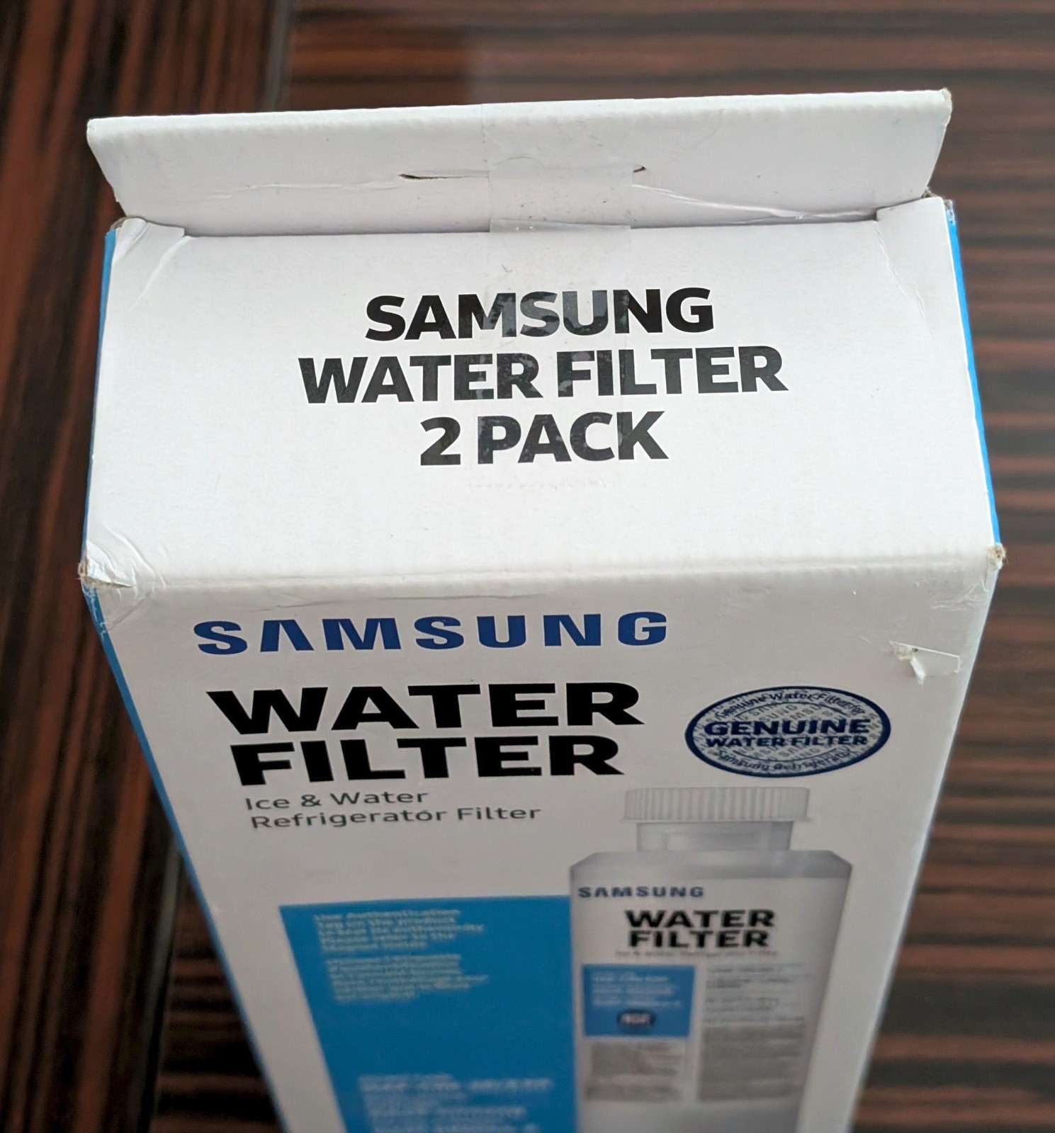 2 PACK Genuine Samsung DA29-00020B HAF-CIN/EXP Refrigerator Water Filter NEW